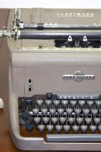 Brown Vintage Typewriter